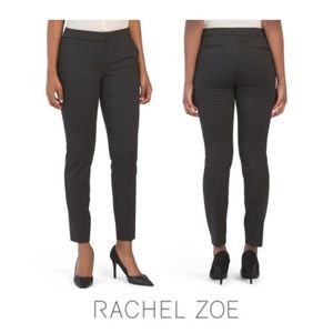 Rachel Zoe | Modern Fit Plaid Cigarette Leg Pants